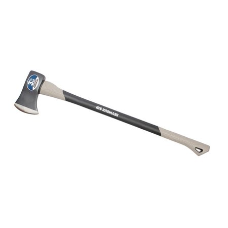 SEYMOUR MIDWEST 36 in. 3.5 lbs S400 Jobsite Single Bit Michigan Axe SE9048